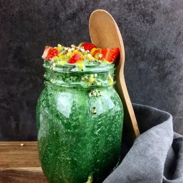 Spirulina supersmoothie BeninesKitchen