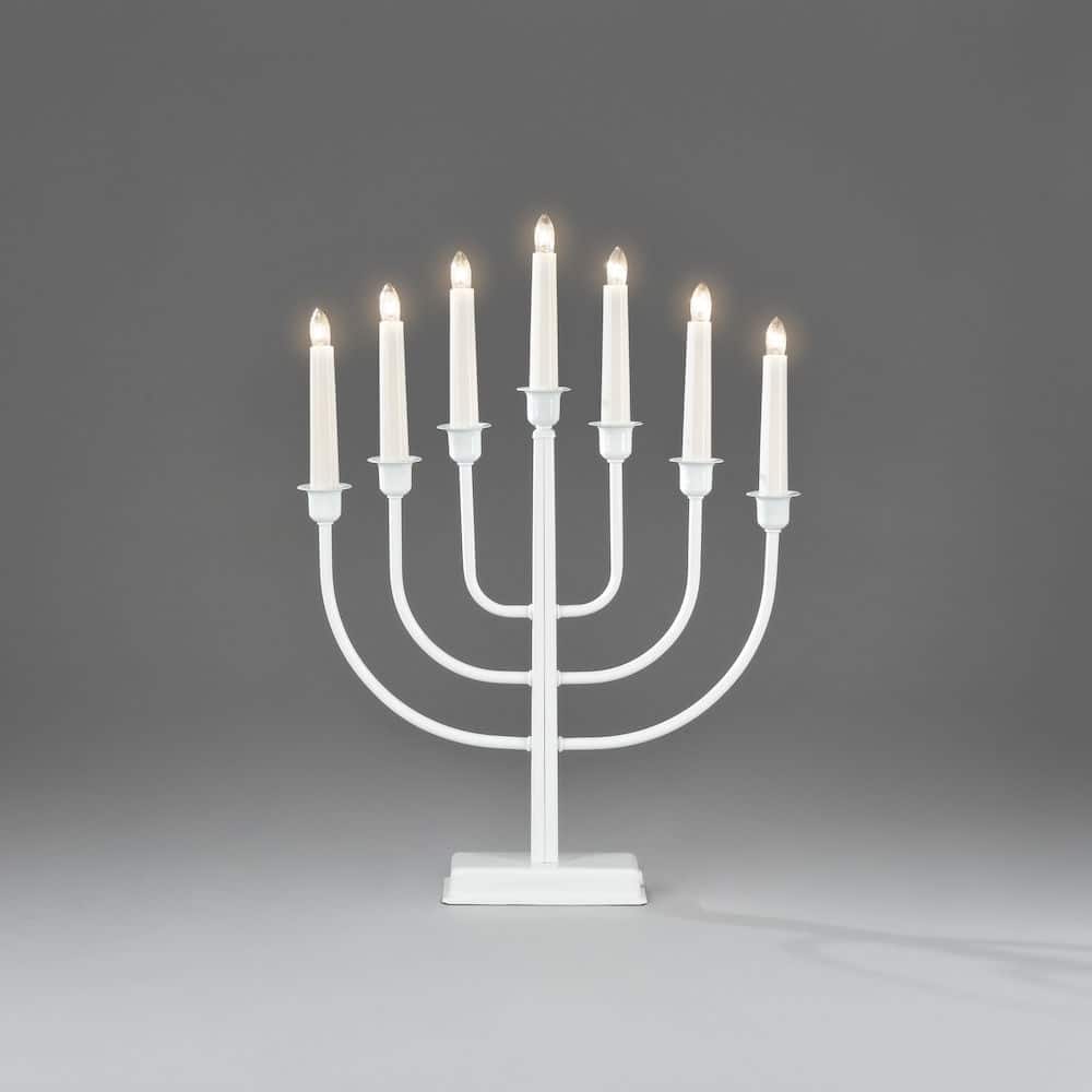 adventsljusstake elle Adventsljusstake Ella Vit - Benisab Fritidsmöbler