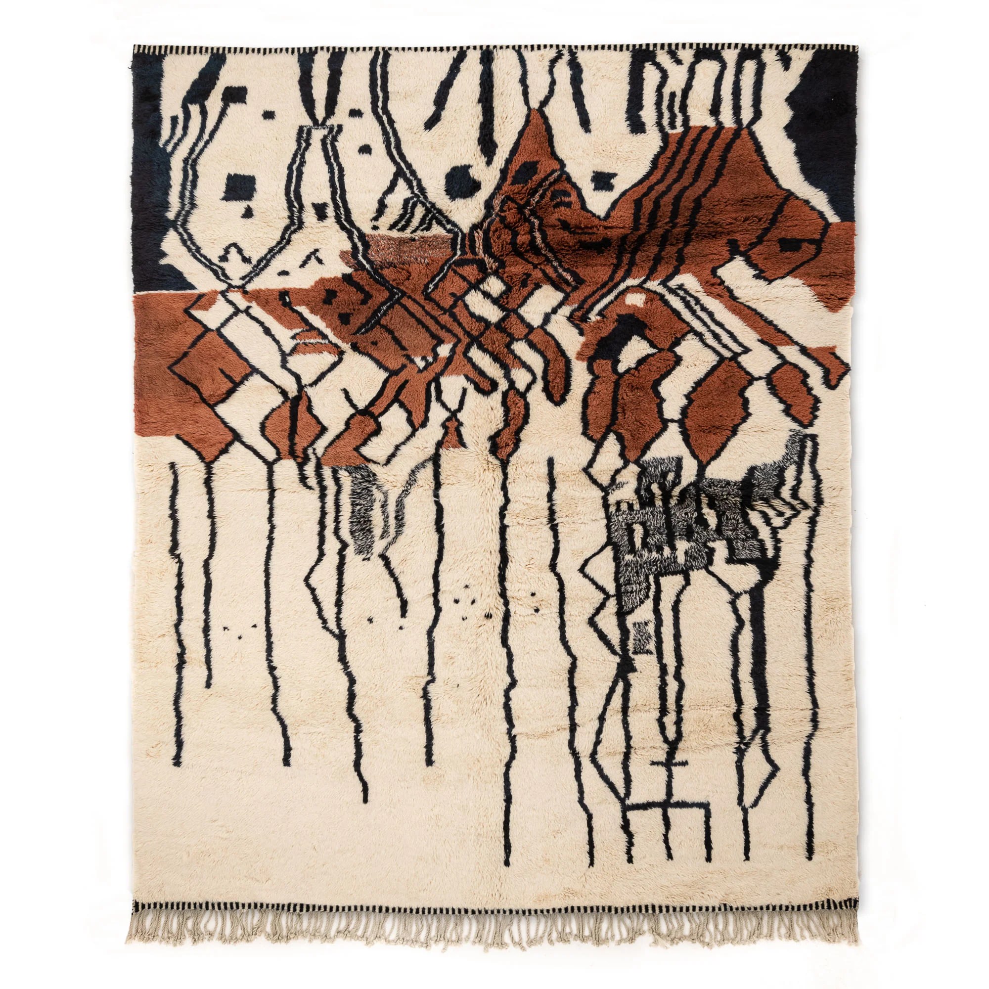 Mother Earth Premium shag Moroccan rug Benisouk