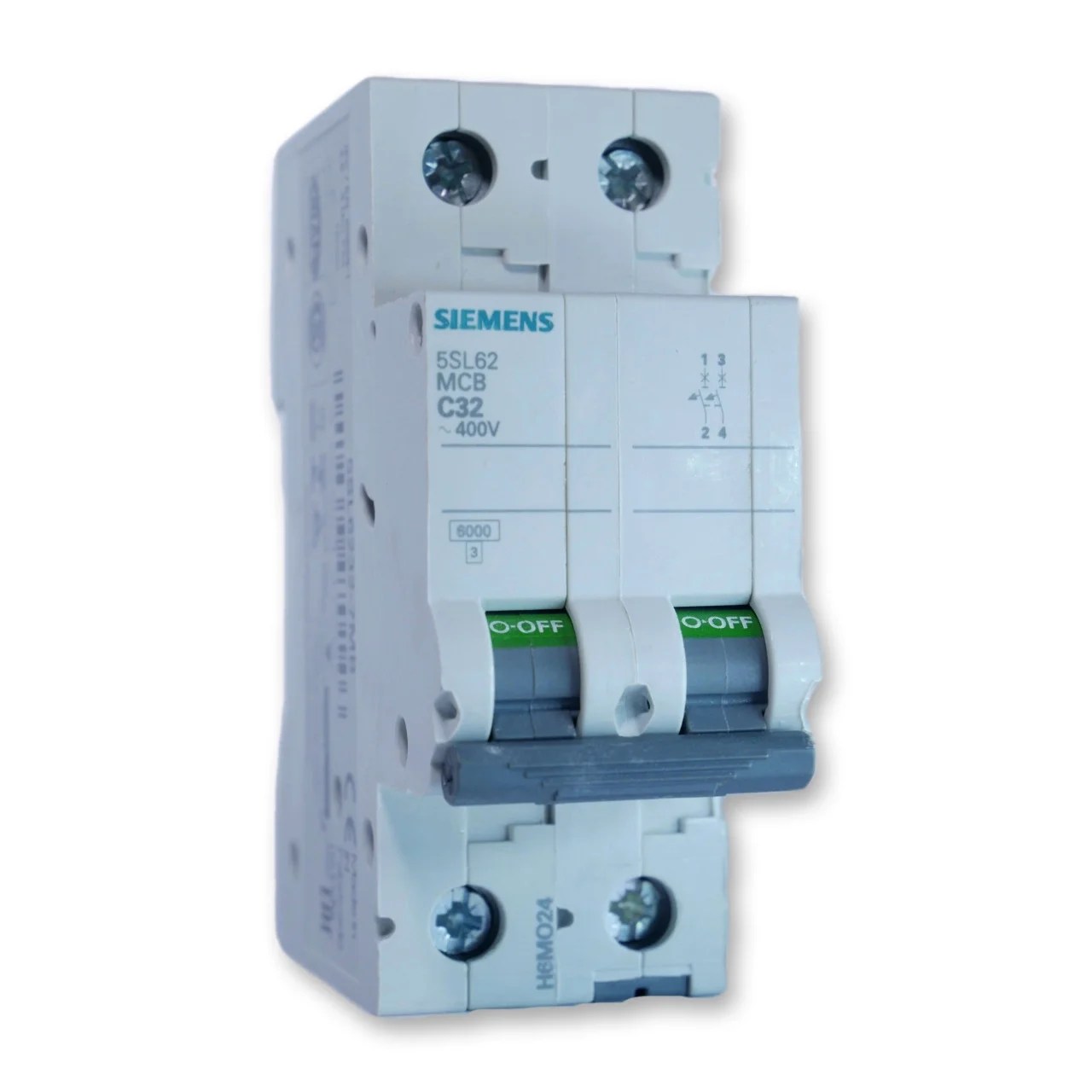 Interruptor Termomagnético Monofásico (2 polos) - Siemens - Benites SRL