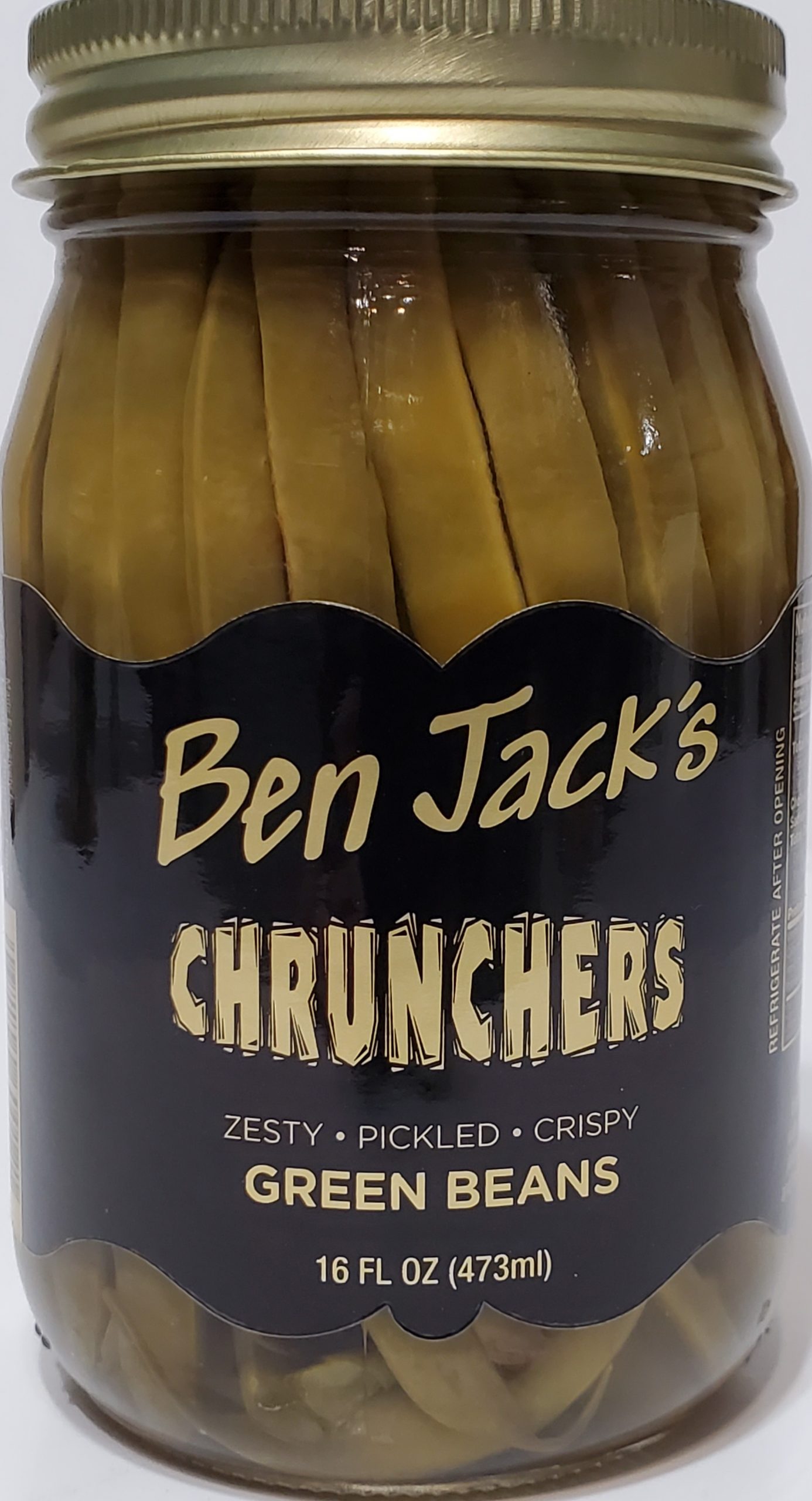 New!!! Pickled Green Bean CHRUNCHERS!!! Ben Jack Larado