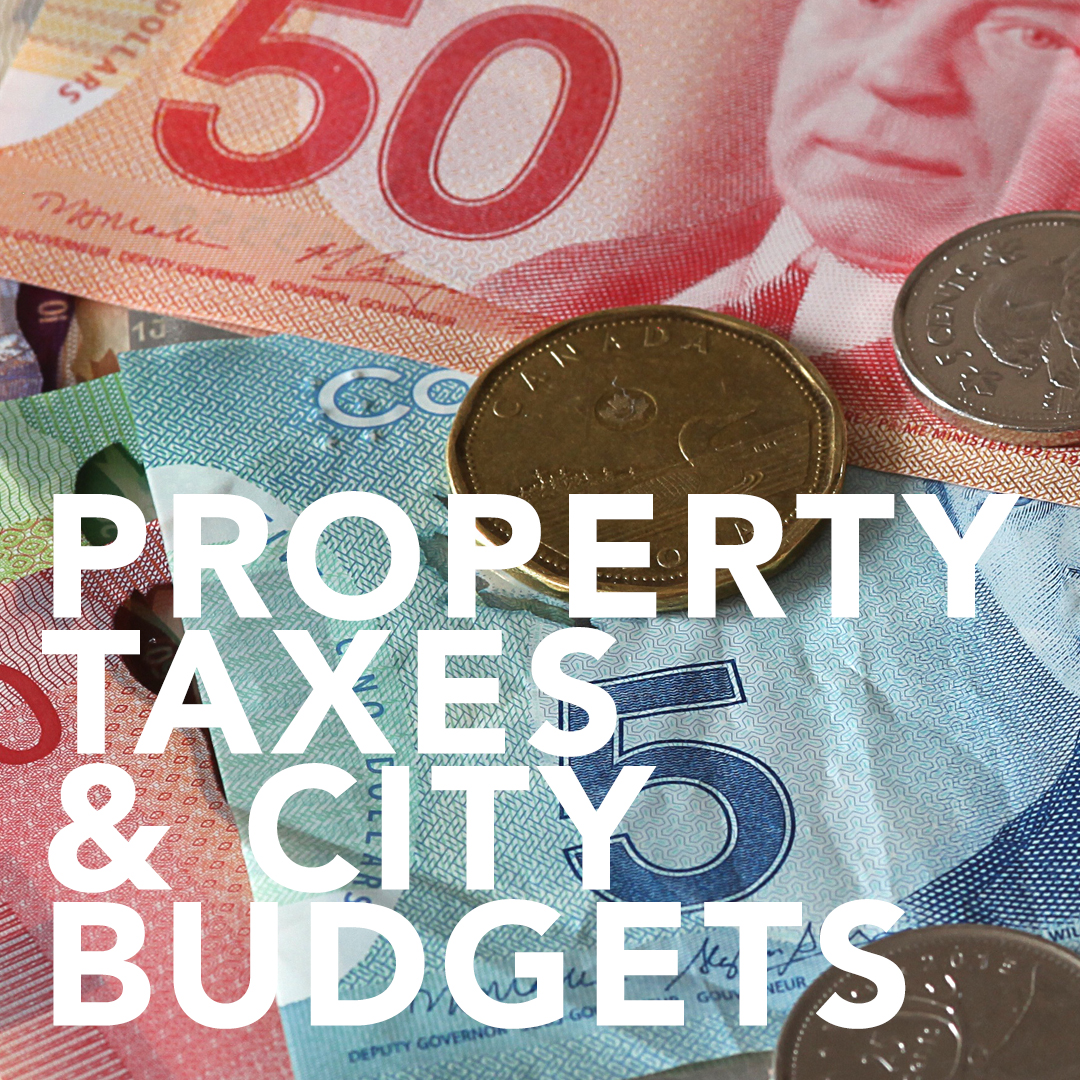 Property Taxes & City Budgets Why it matters Benjamin Loyal