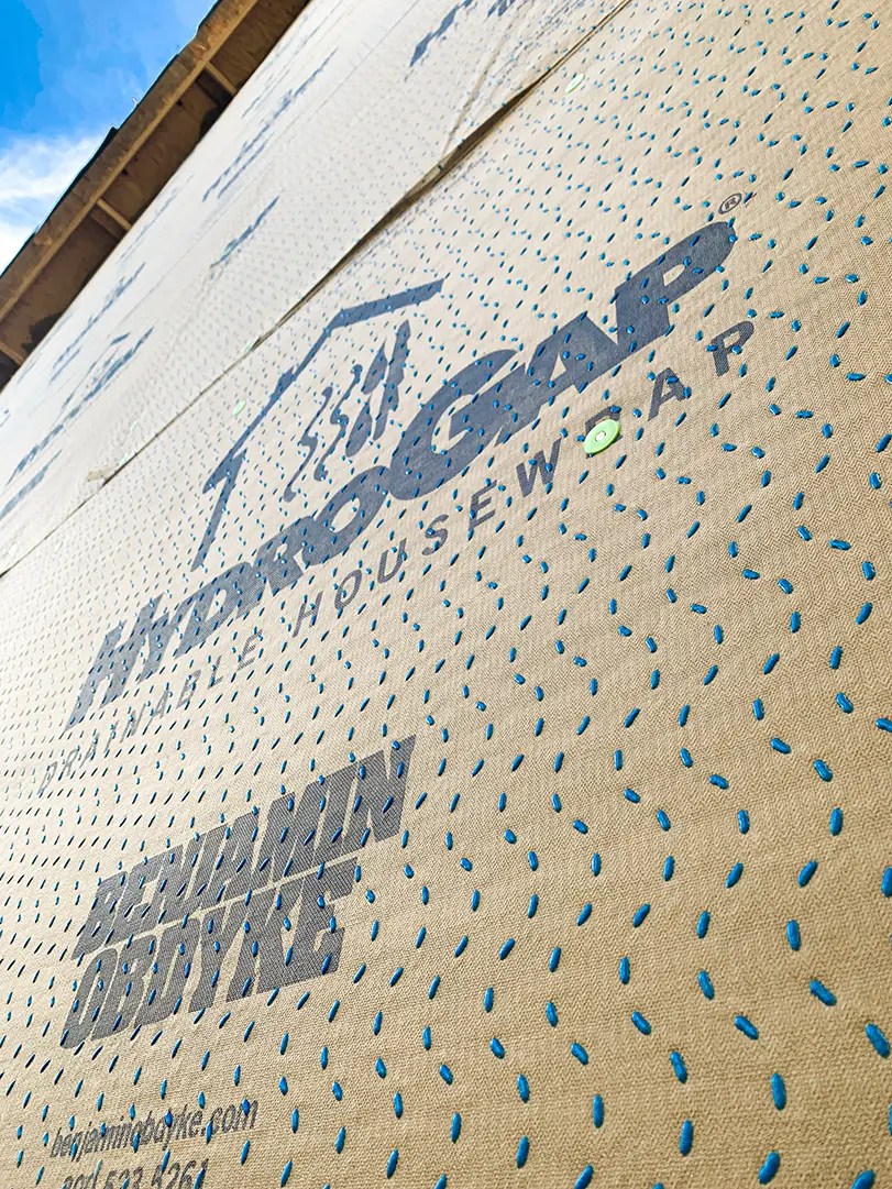 HydroGap® Drainable Housewrap Benjamin Obdyke