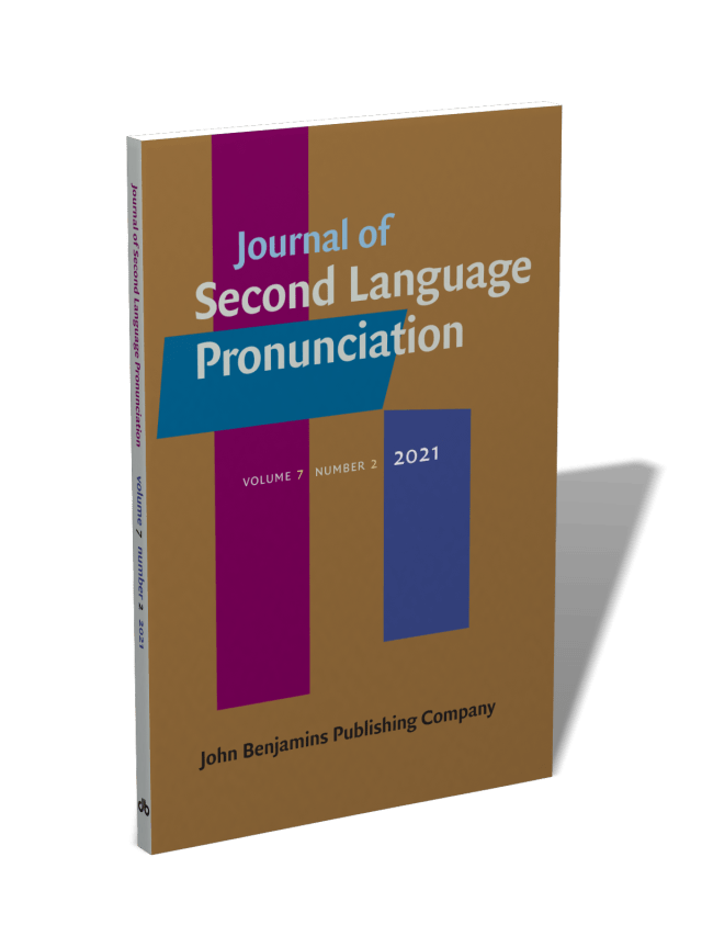 Journal Of Second Language Pronunciation 7(2) – Italiano L2 E Molto Altro 800_x_600_png