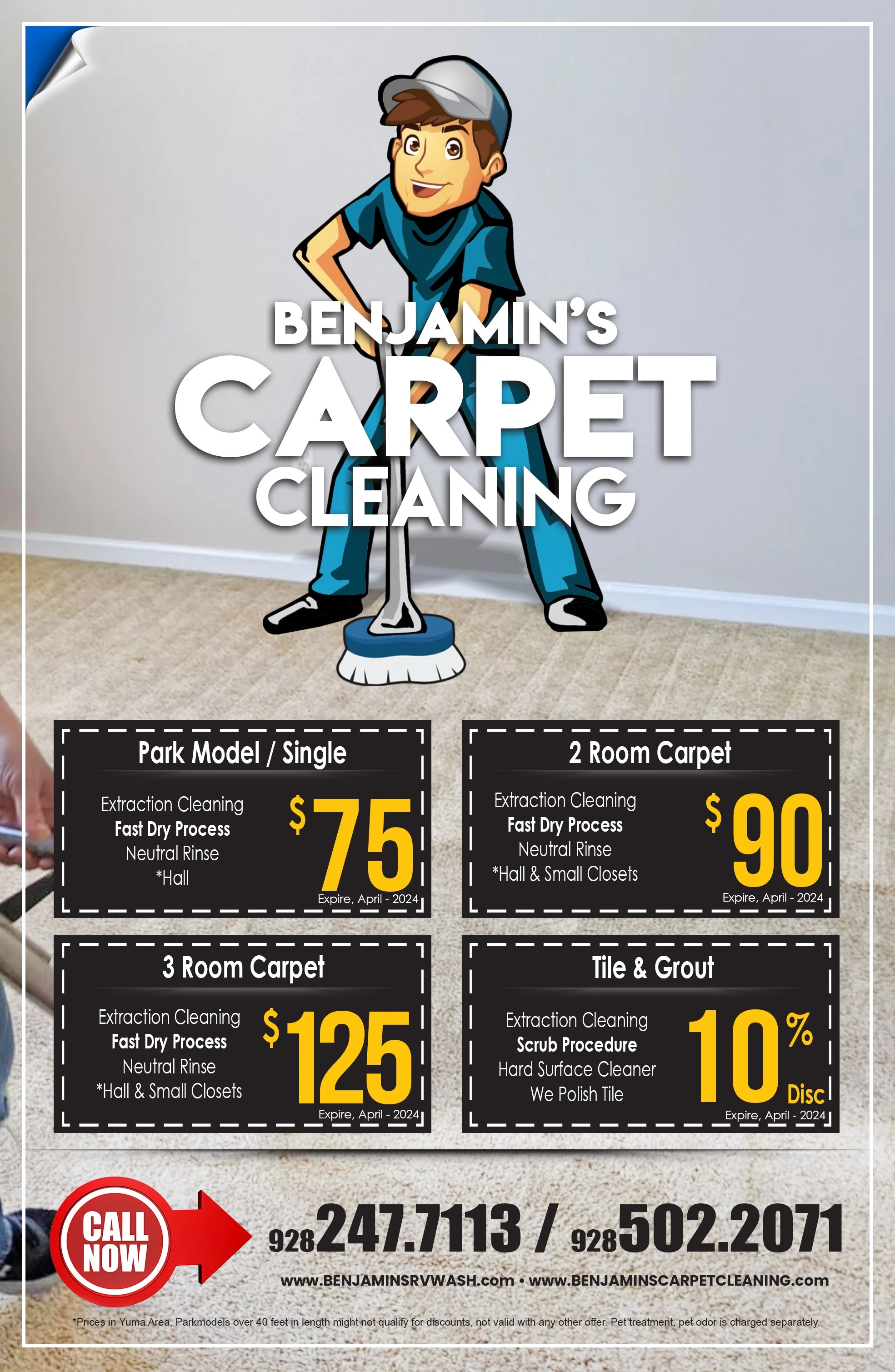Benjamin's Carpet Cleaning