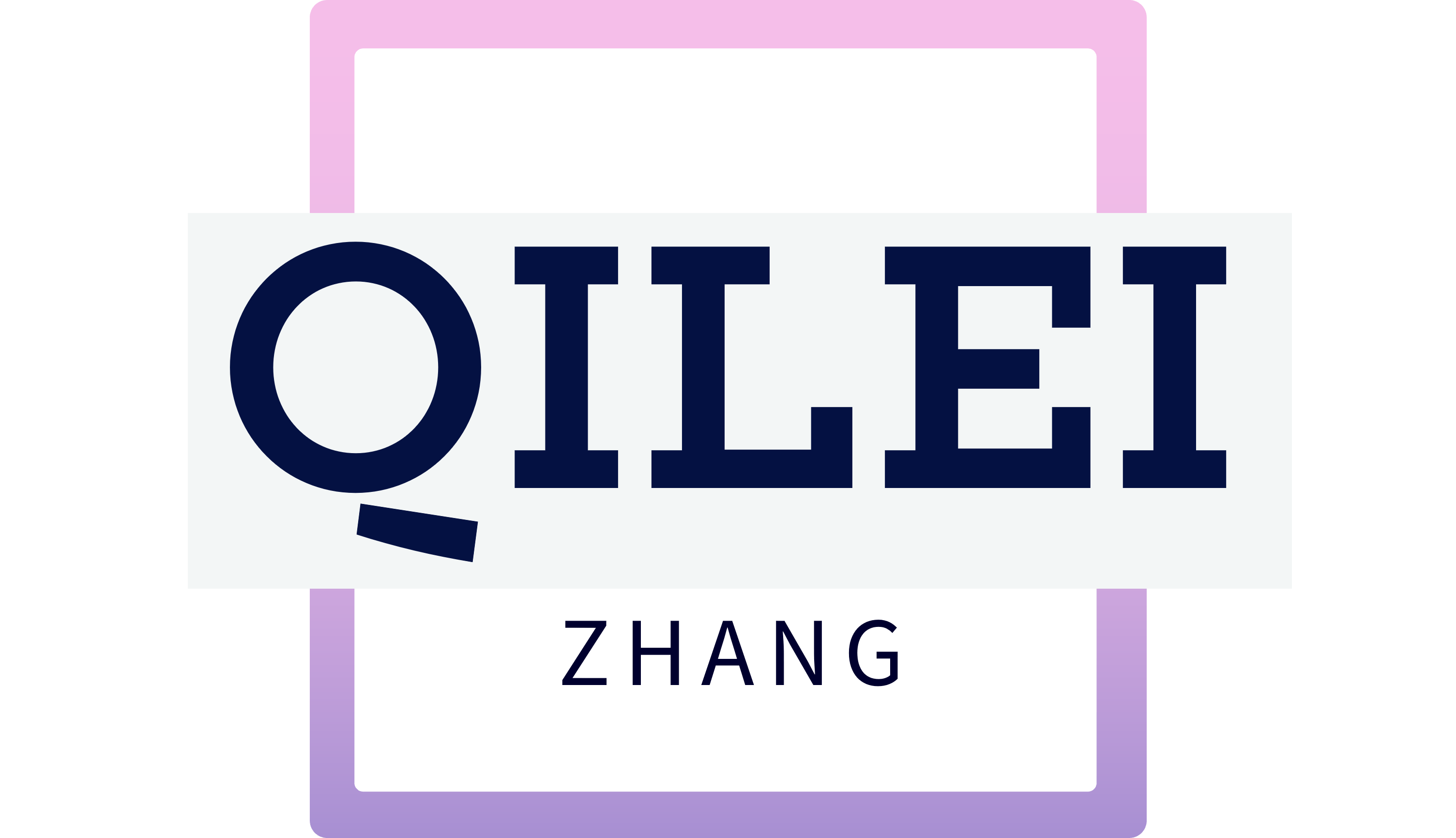 Qilei Zhang Personal site