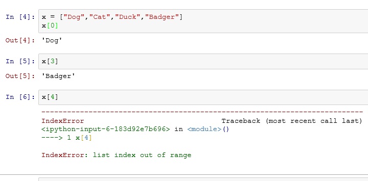 Python Working with Lists Analytics4All