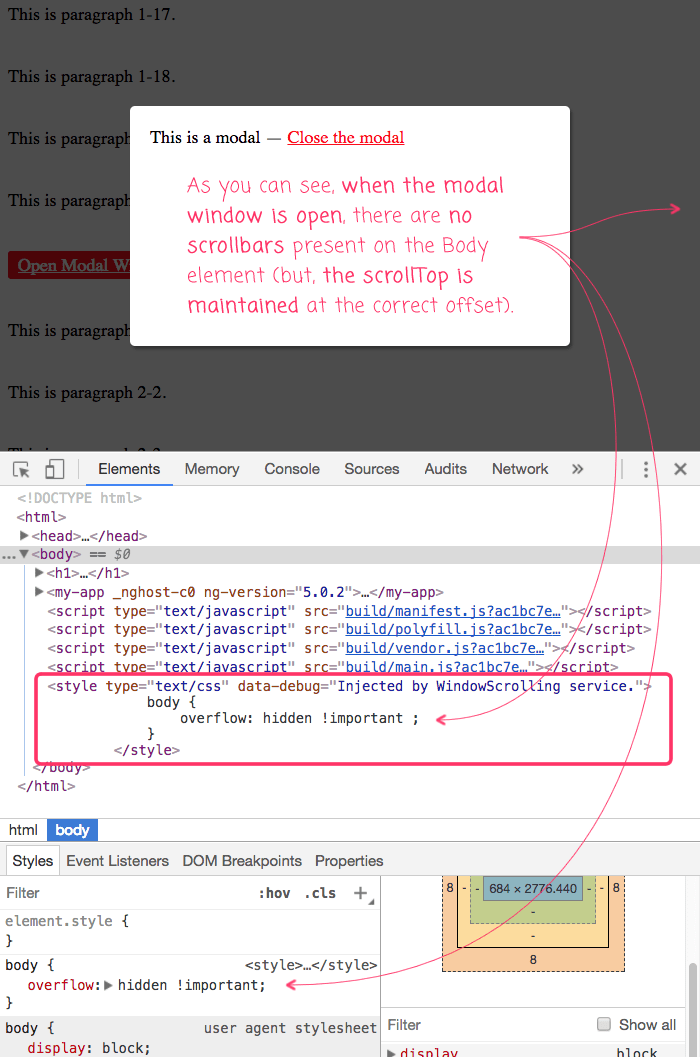 Prevent Body Scrolling With A WindowScrolling Service When Showing A