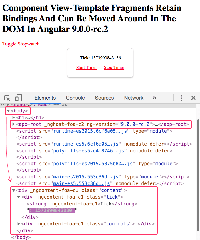 Component ViewTemplate Fragments Retain Bindings And Can Be Moved