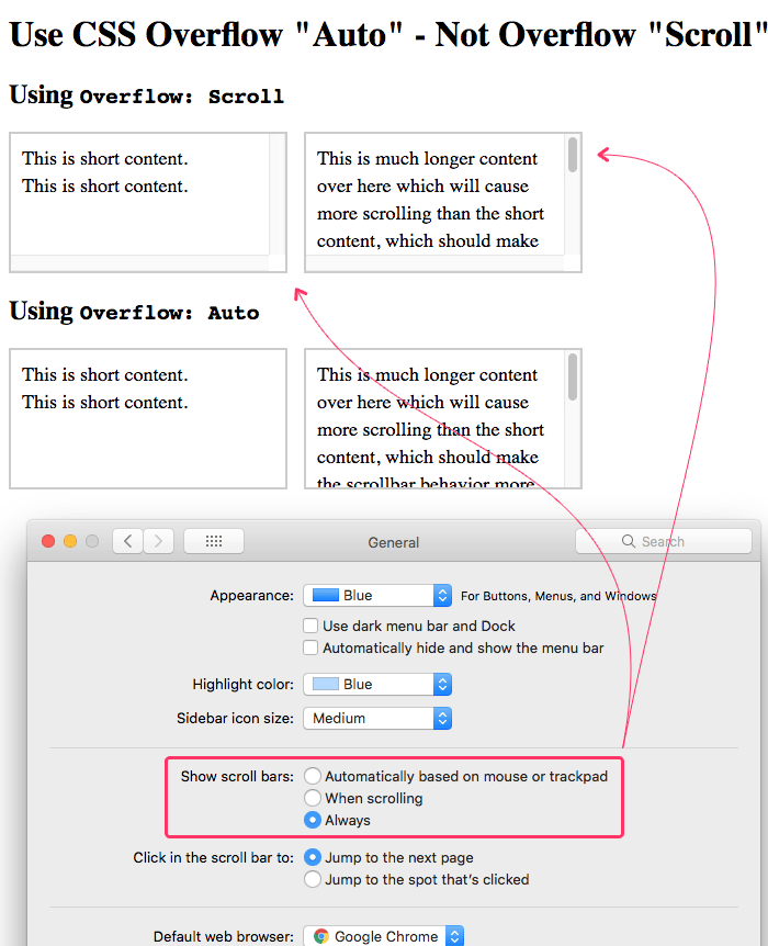 Css Scrollbar Not Showing at Ron Jones blog
