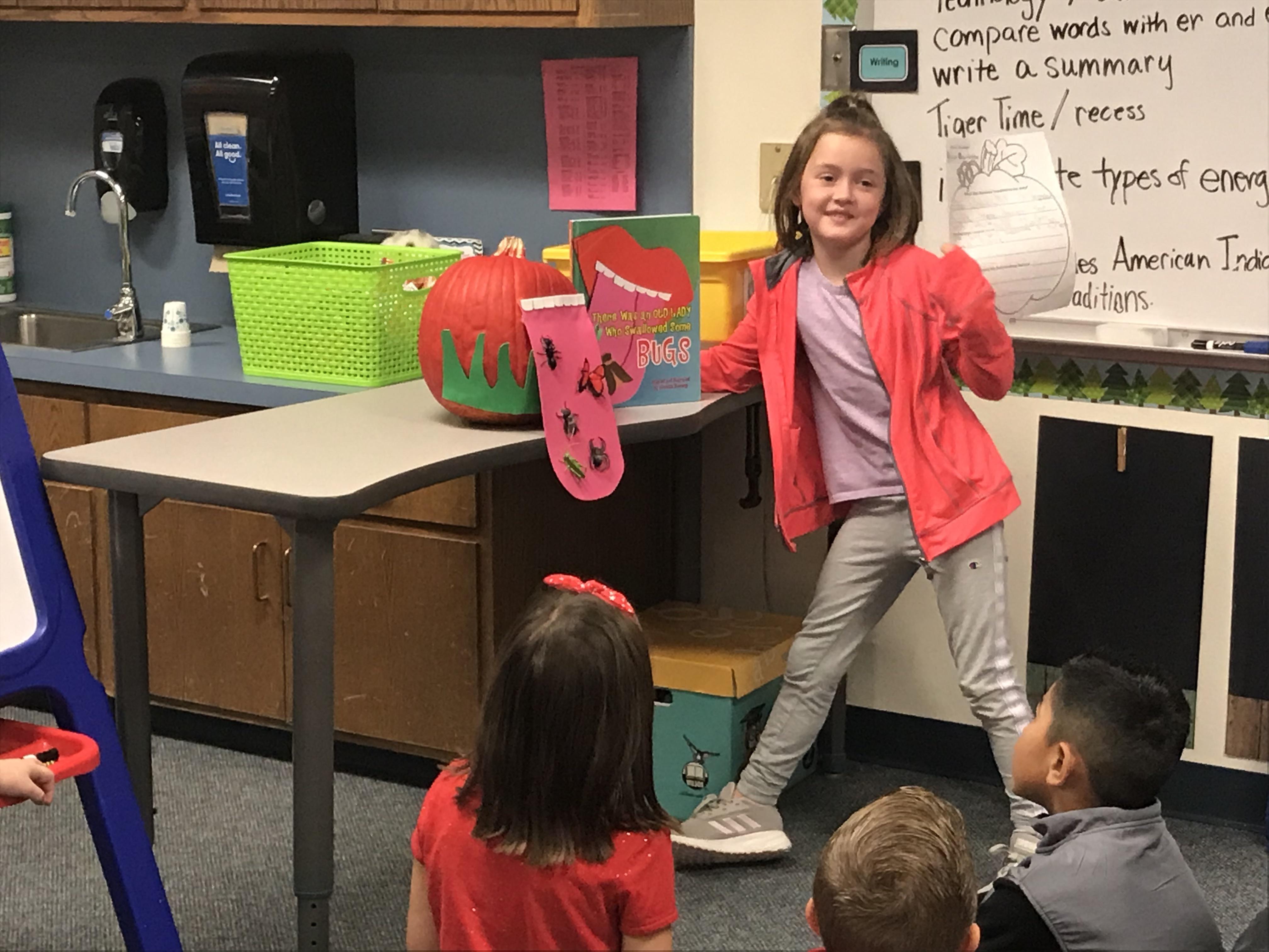 Holds Annual Storybook Pumpkin Decorating Event