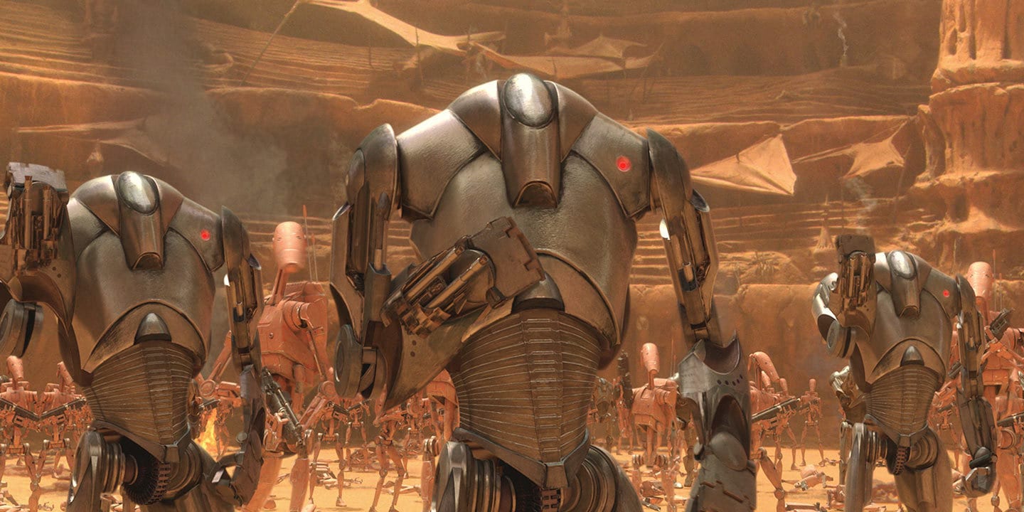 The B2 Super Battle Droid The Heavy Hitter and Clone Nemesis R. Coles
