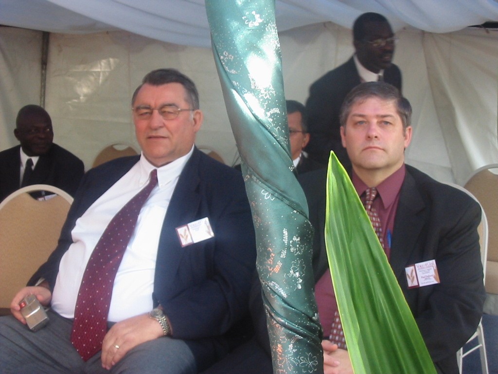 My Pastor in the background ( with the glasses. God Bless you Bro