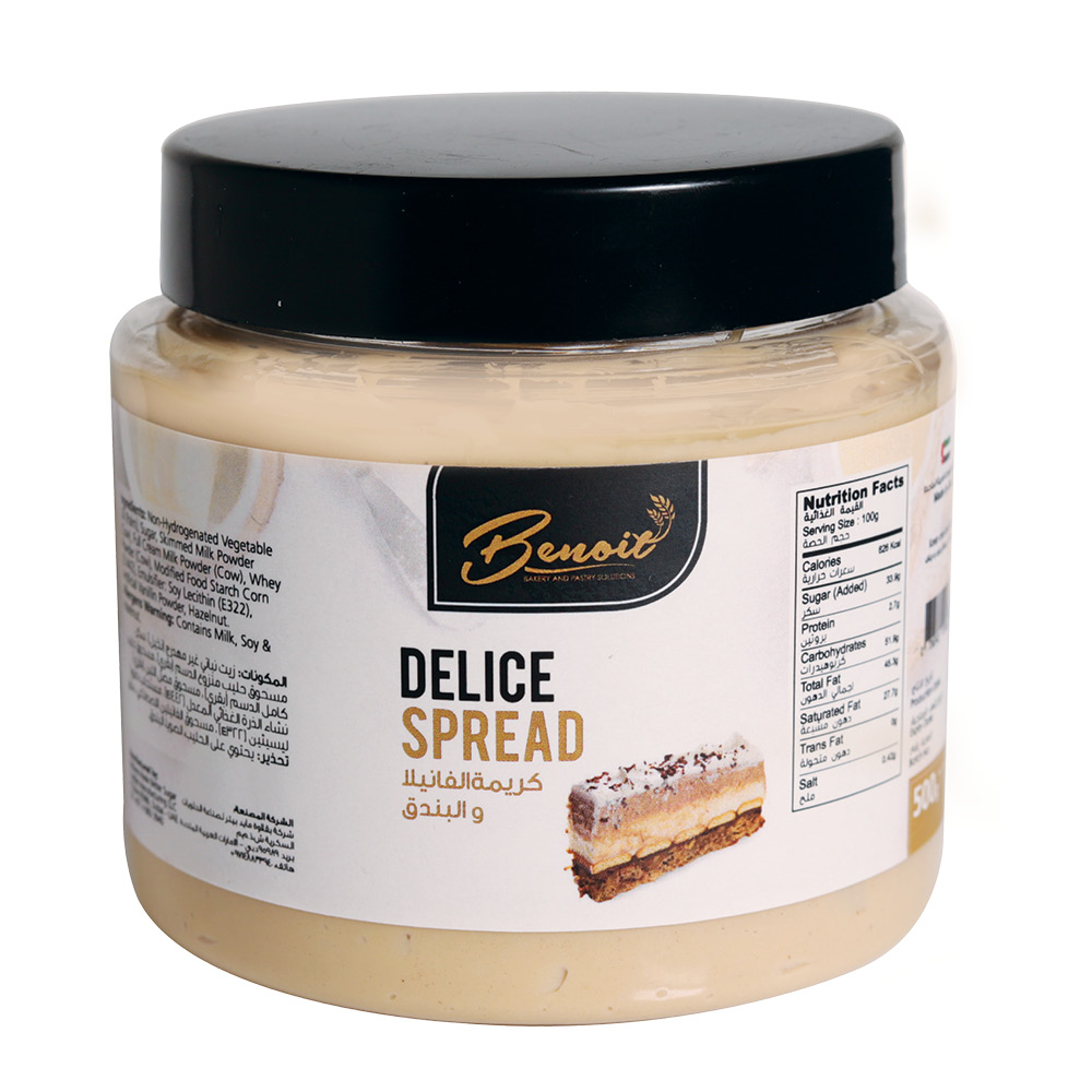 BENOIT DELICE SPREAD 500G Benoit Ingredients