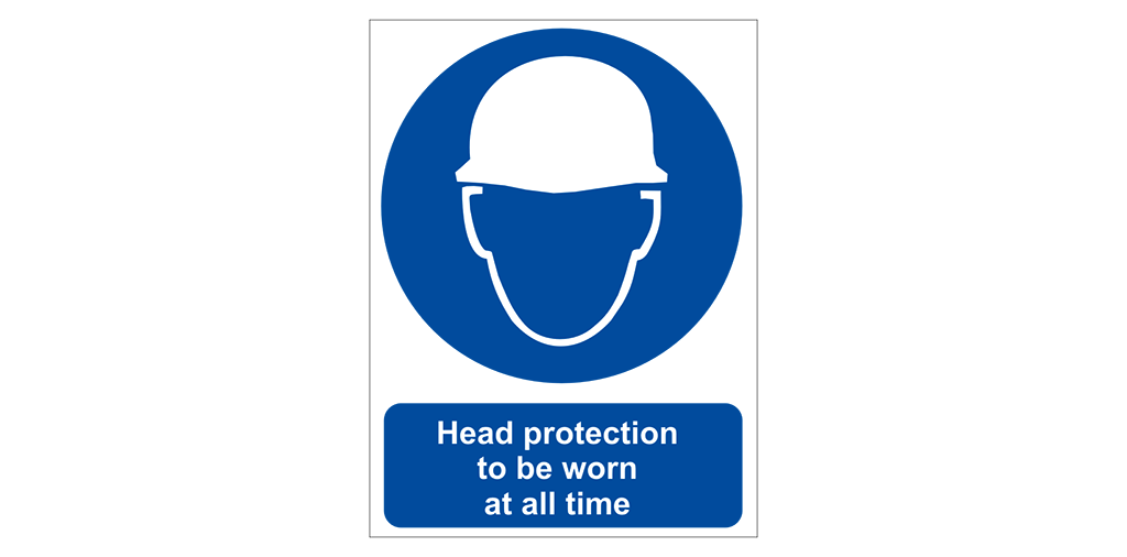 MS 013 Head Protection Must Be Worn At All Time Benrhodes Nigeria