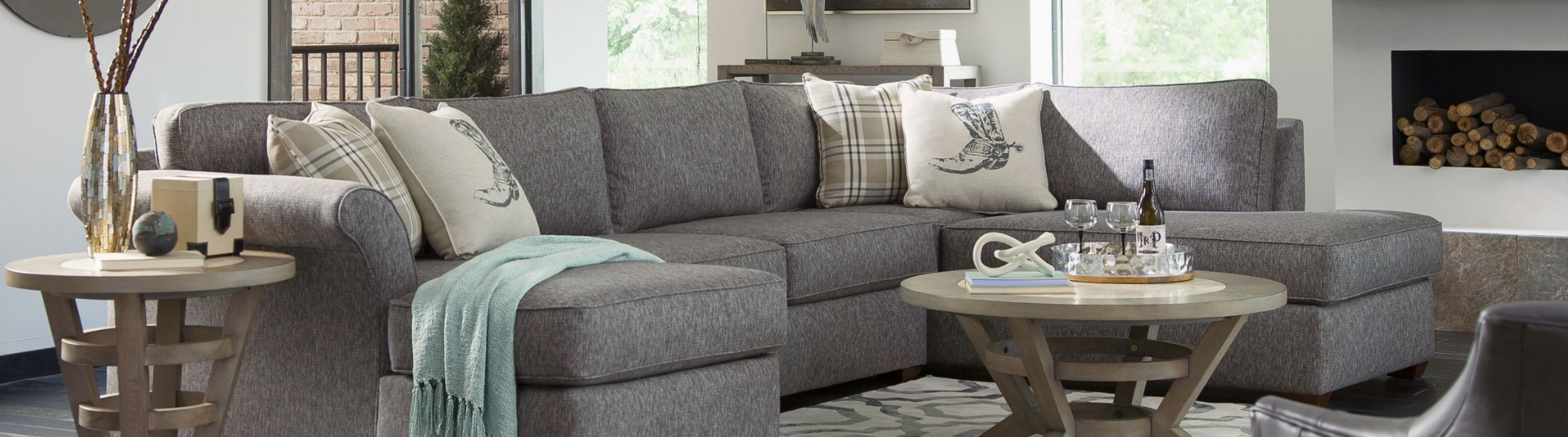 Sectional Sofas Benson Stone Co. Furniture Store in Rockford, IL