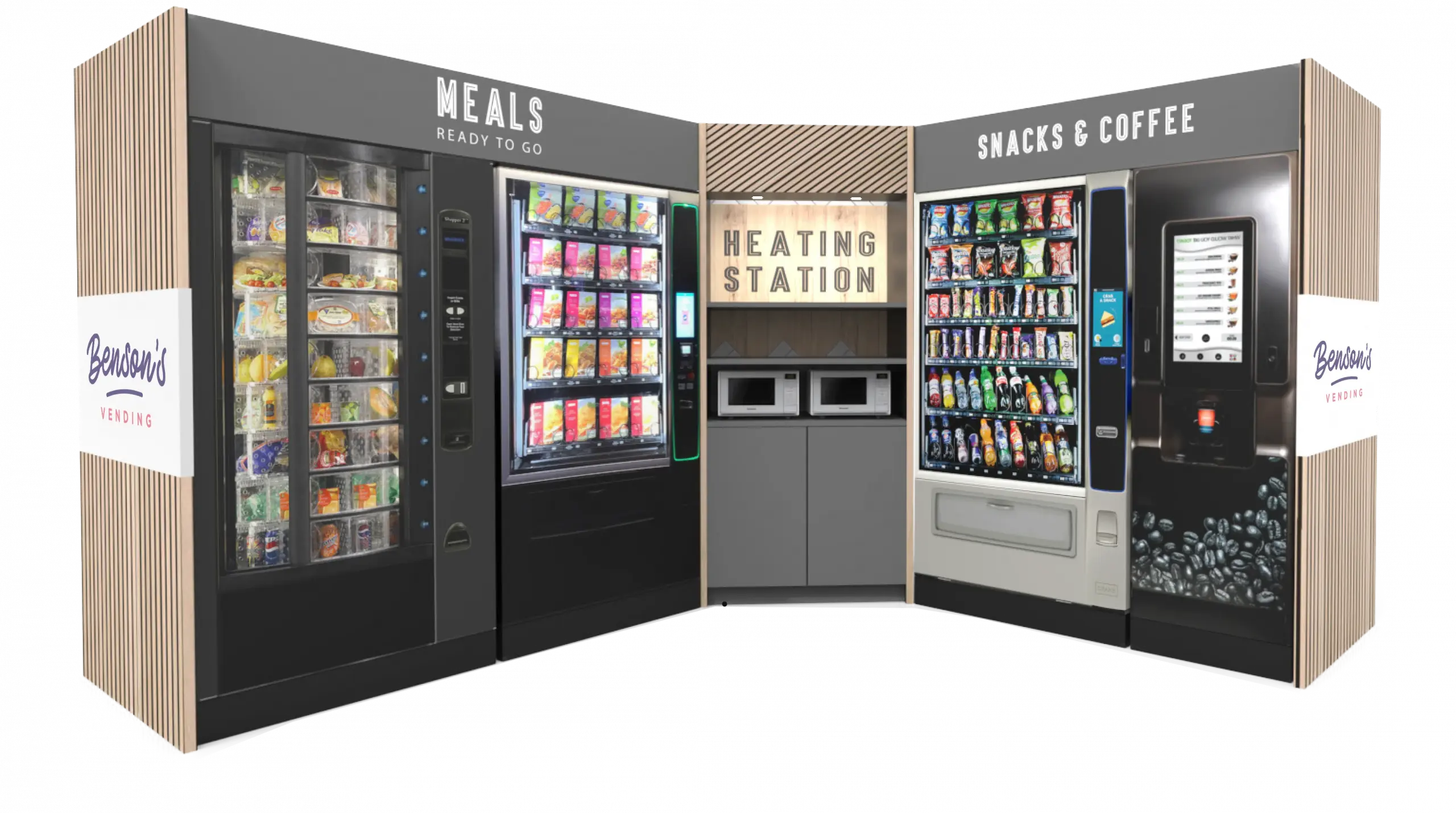 Complete Vending Canteen Bensons Vending
