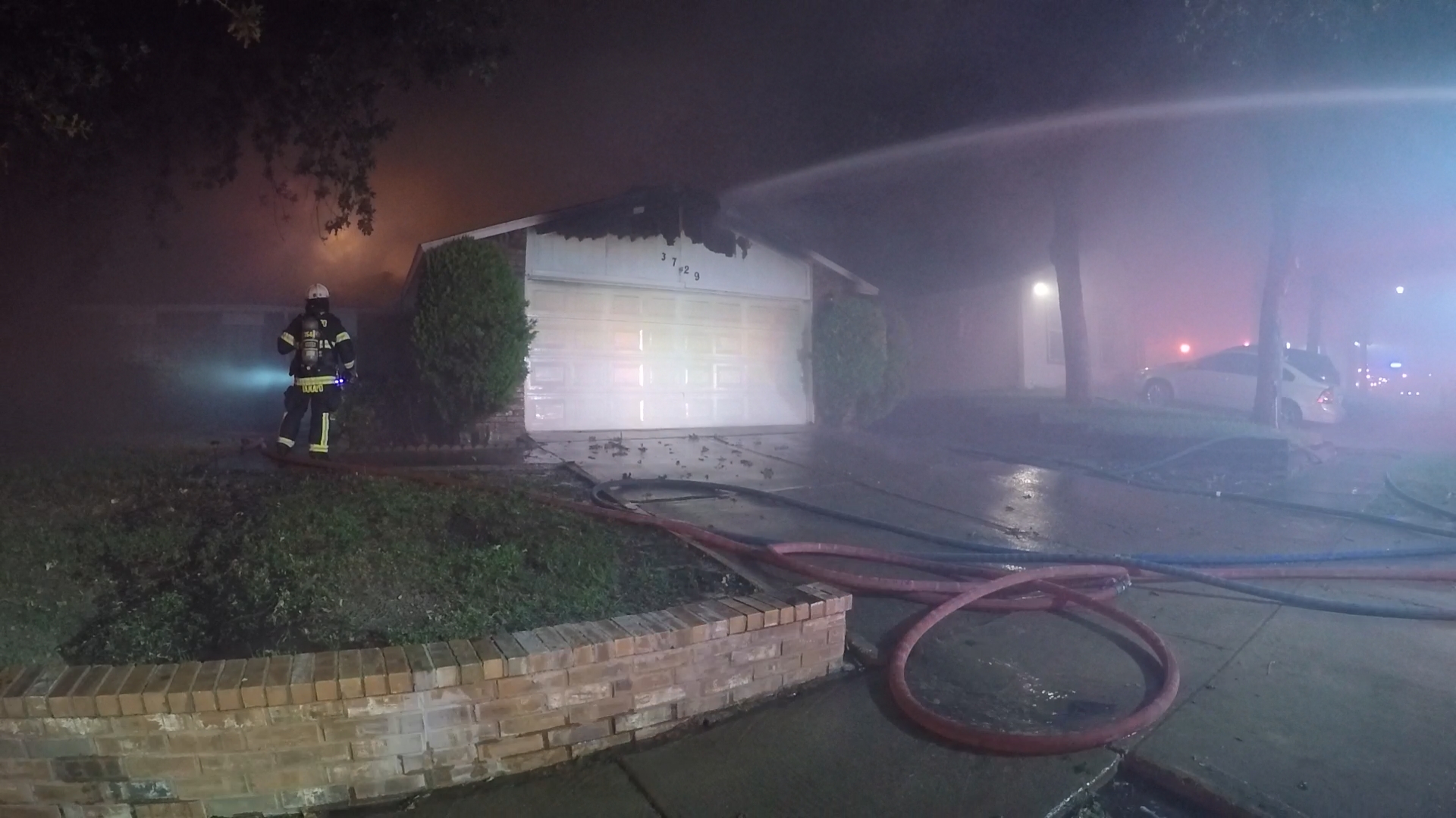 Early Morning House Fire in Bedford Working Photos by Ben Saladino