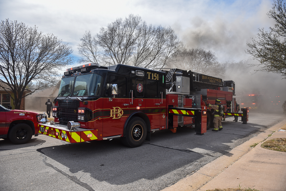 House Fire in Bedford Working Photos by Ben Saladino