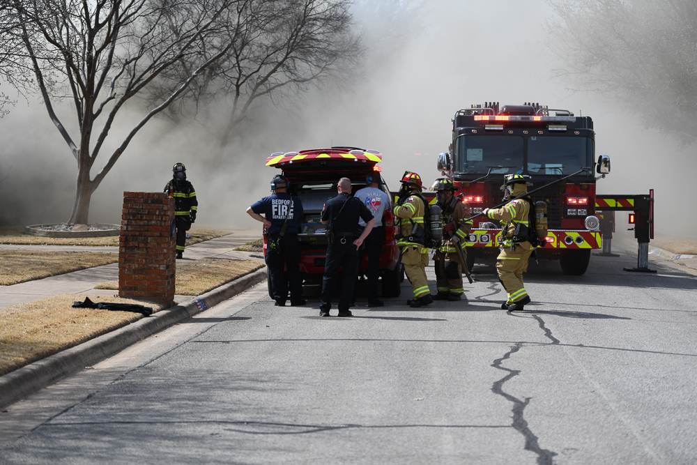 House Fire in Bedford Working Photos by Ben Saladino