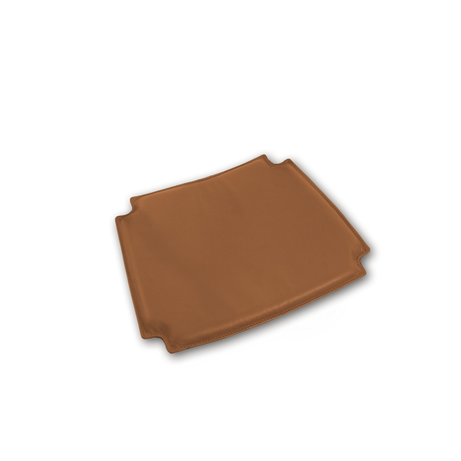 Seat cushion for CH24 Wishbone Chair by Hans J. Wegner Cognac Bent Hansen