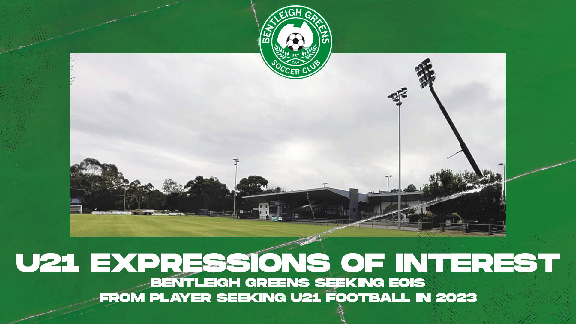 Bentleigh Greens seeking Expressions of Interest from Under21 players