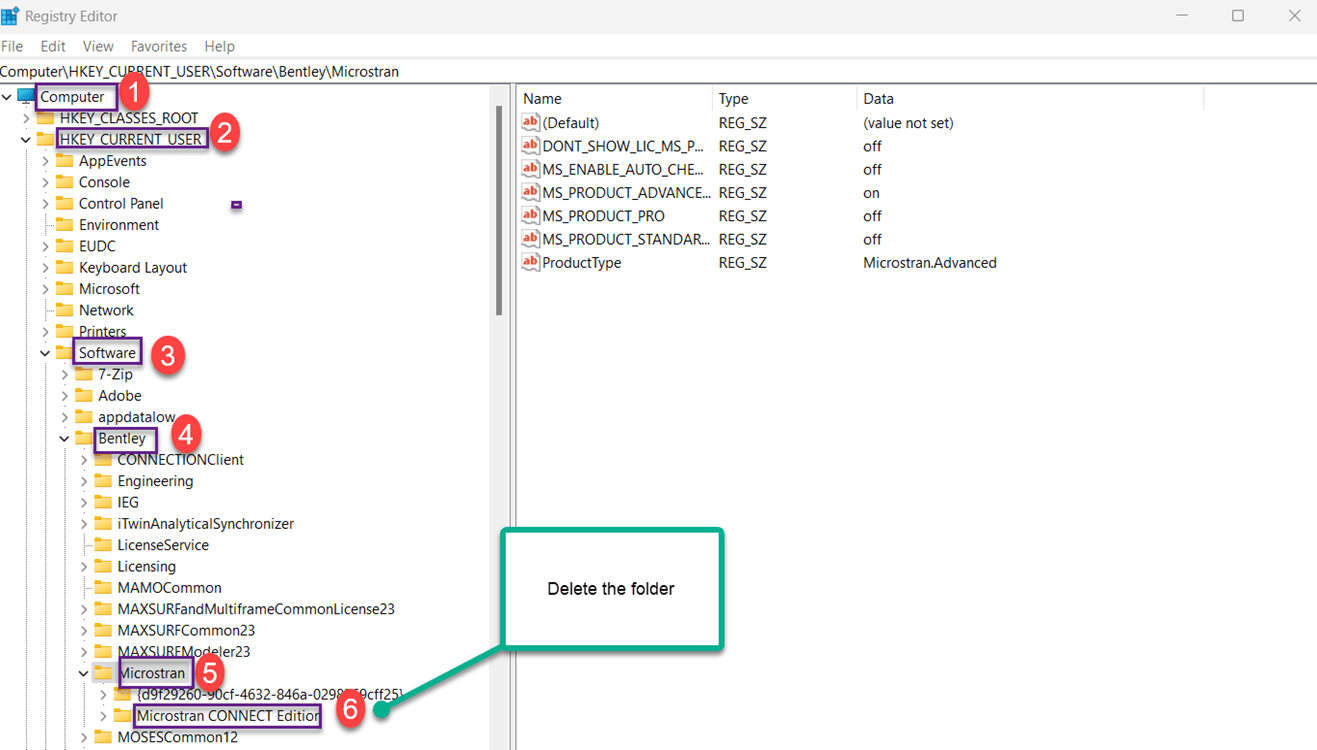 RAM STAAD ADINA Menu bar and Toolbar in Microstran disappeared