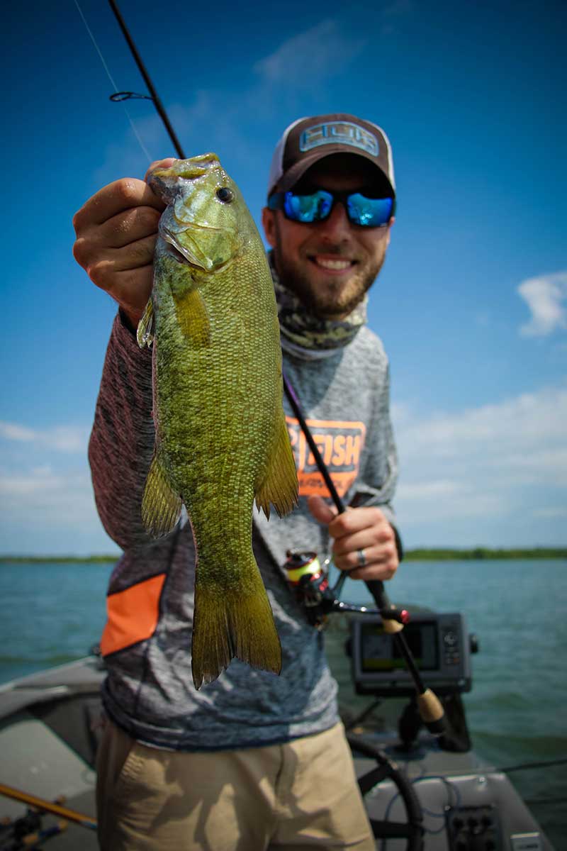 July 30, 2016 Kansas Smallmouth Bass on Melvern
