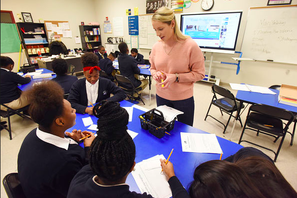 In partnership with Whirlpool, students learn about computer science
