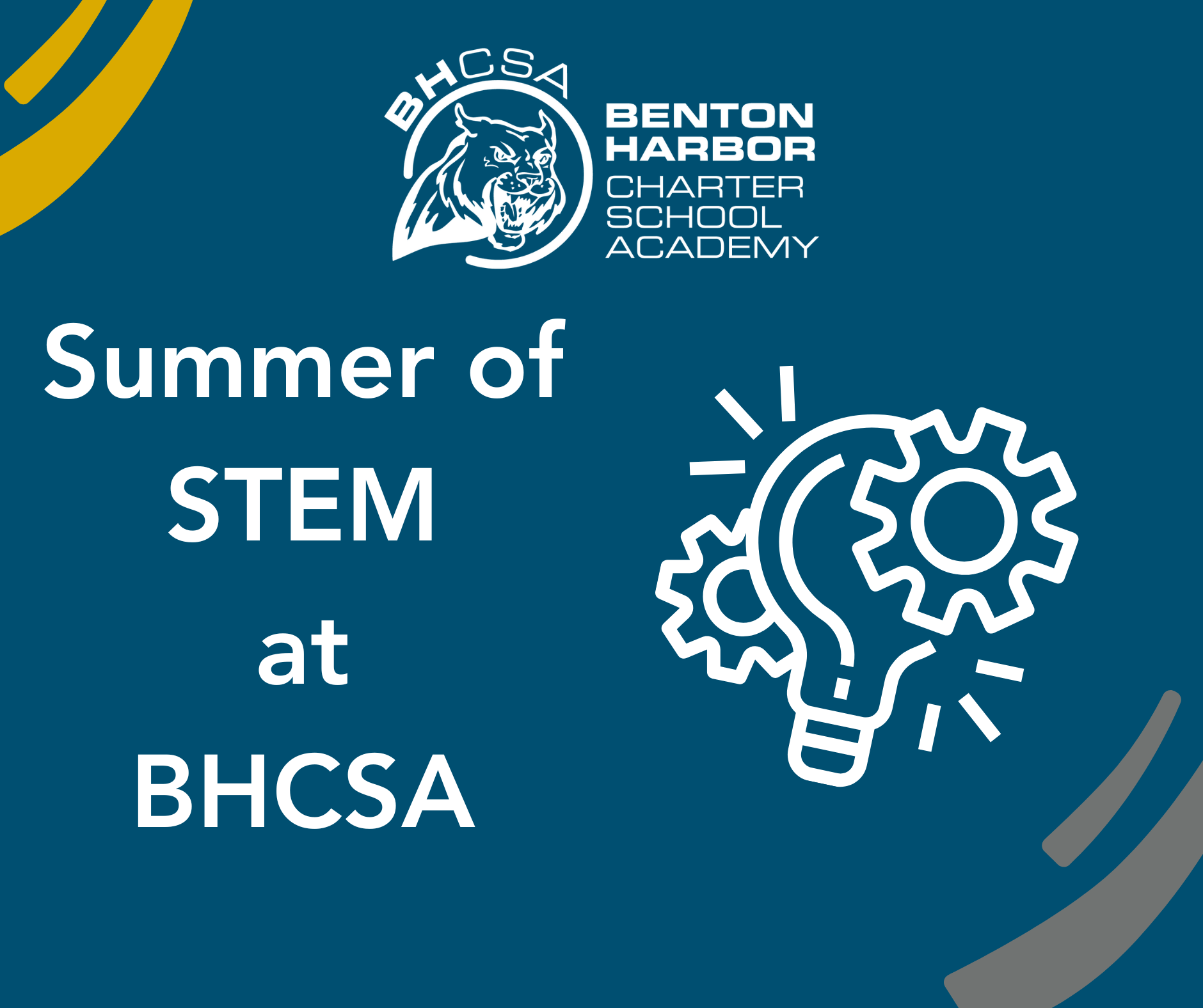 Summer of STEM at Benton Harbor Charter School Academy Benton Harbor