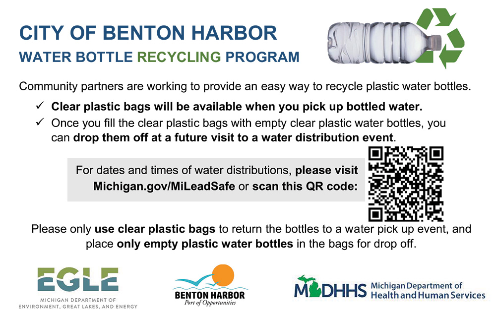Benton Harbor Bottled Water Program Ramping Up Its Recycling Efforts