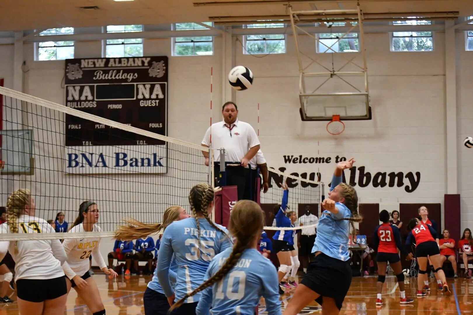 Hickory Flat volleyball opens season Benton County Sports