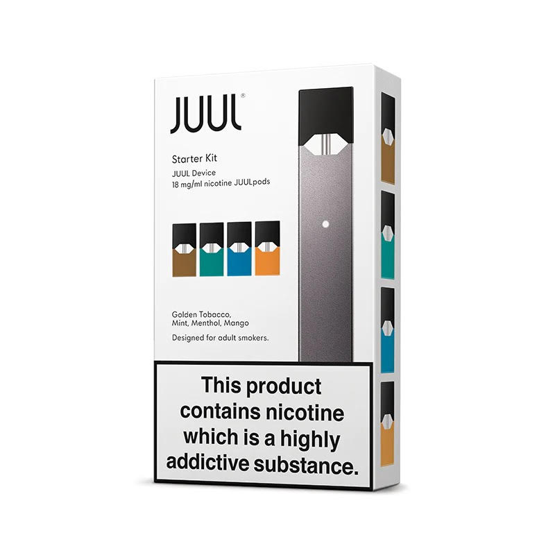 Buy 5 U.K. JUUL Starter Kit Online JUUL Pod for sale