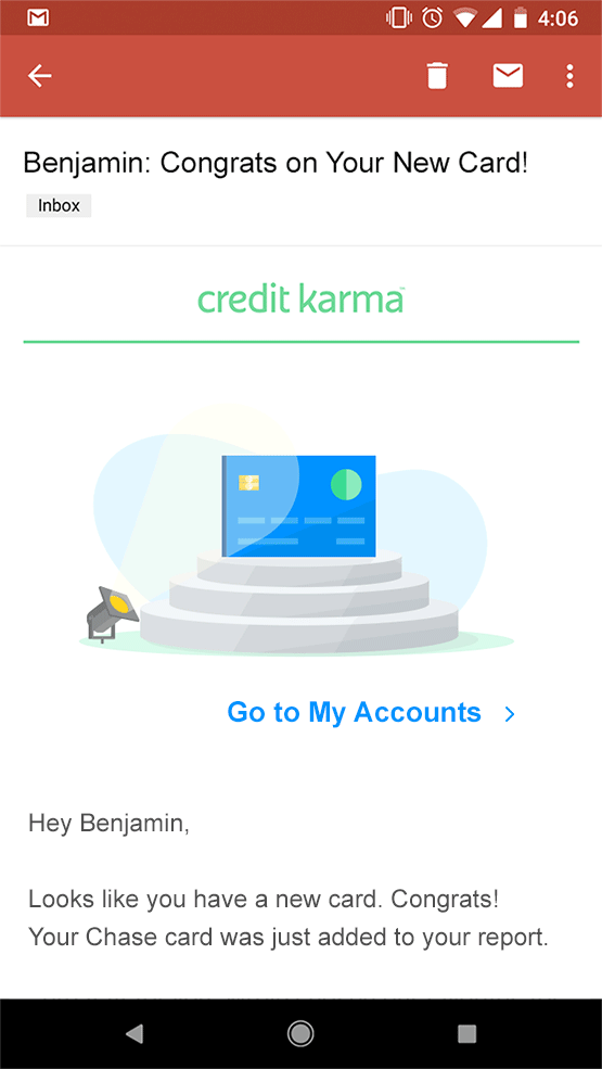 Credit Karma Email Design