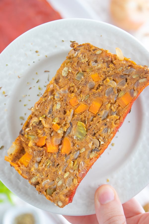Vegan Lentil Loaf (easy & baked) plant.well