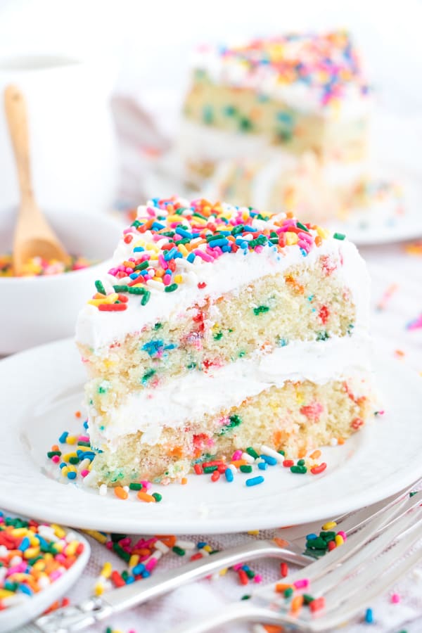 Vegan Funfetti Cake plant.well