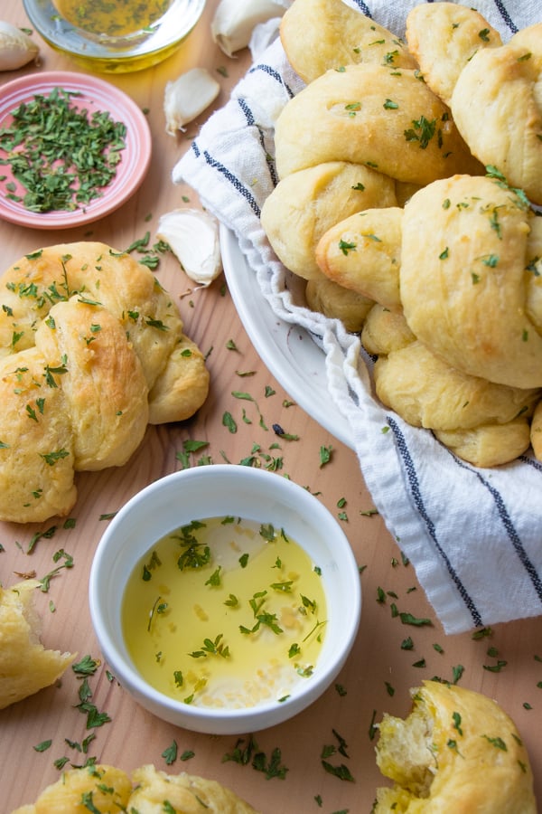 Vegan Garlic Knots plant.well