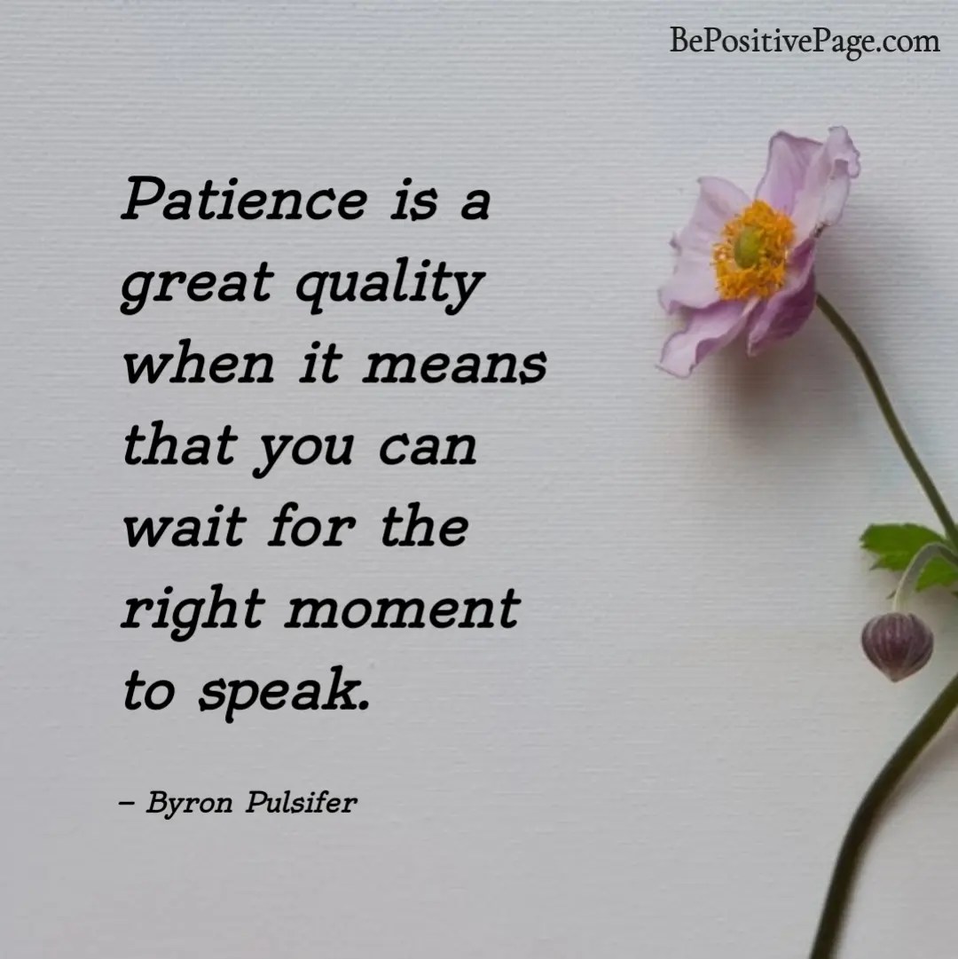 100 Best Patience Quotes That Will Empower You