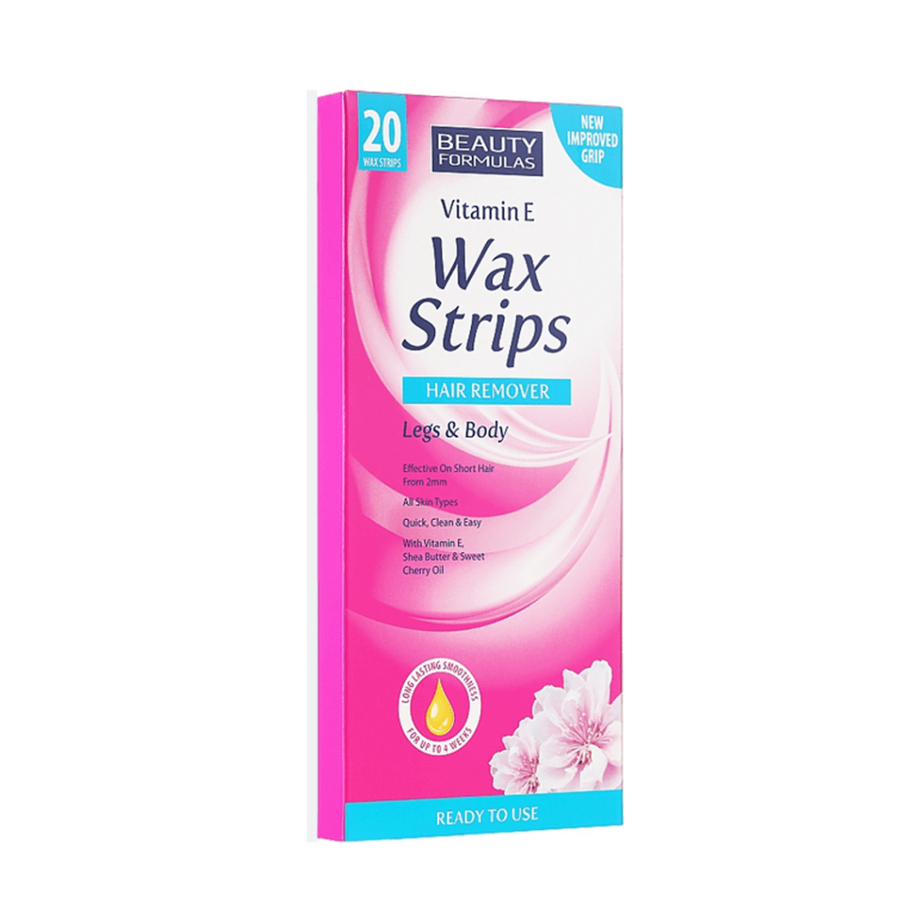 Beauty Formula Wax Strips Vitamin E 20 Pieces Bepriencess BD