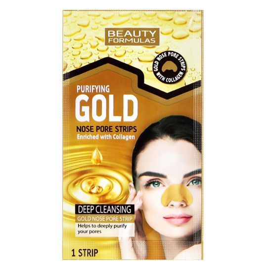 Beauty Formula Purifying Gold Nose Pore Strips 6 Pieces Bepriencess BD