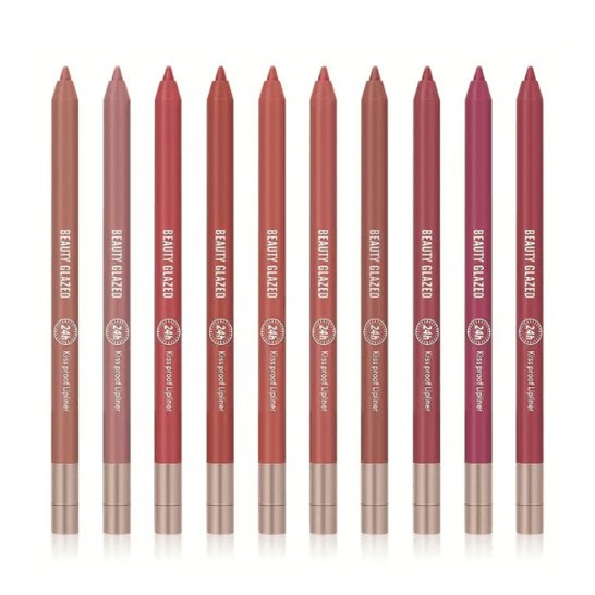 Beauty Glazed Waterproof & Long Lasting Lip Liner Pencil Bepriencess BD