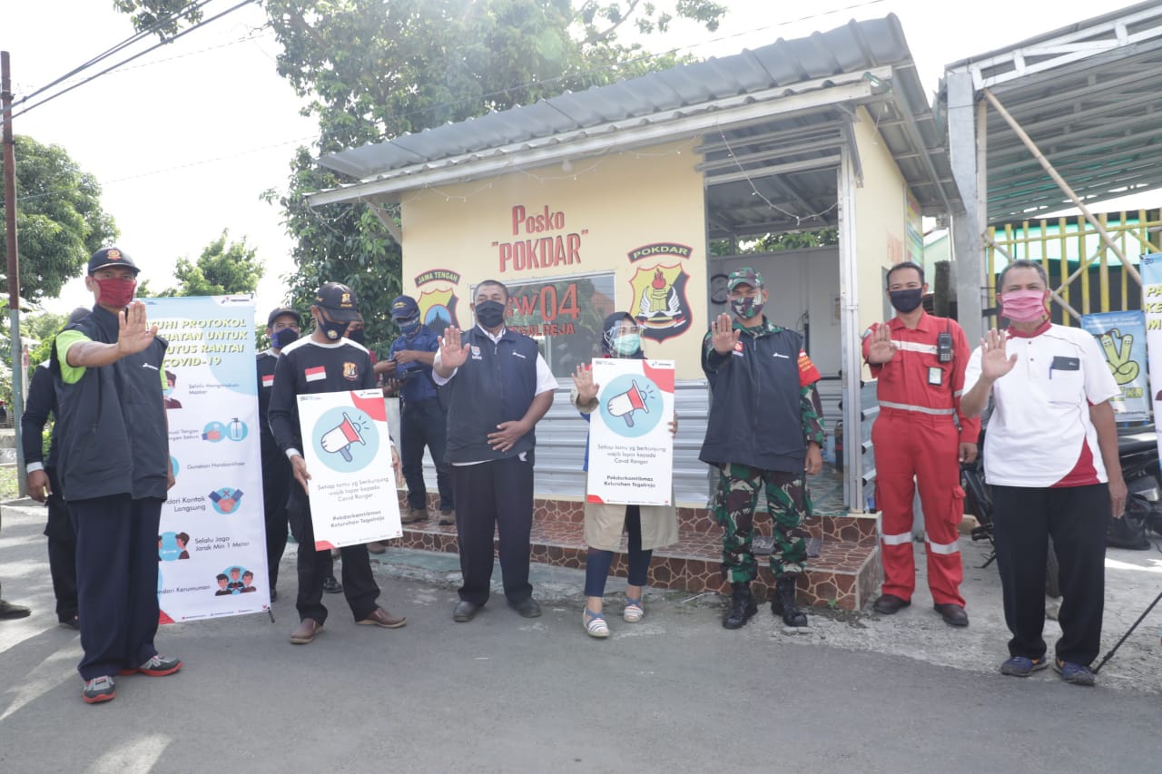 Pertamina Kilang Cilacap Dorong Pos Pokdar Kamtibmas Aktif Lagi LPPL