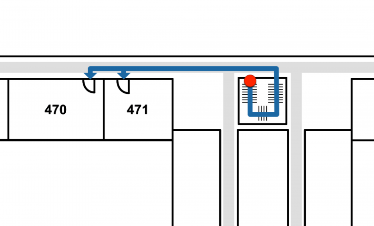Lageplan Personalrat der Referendar*innen beim Kammergericht!