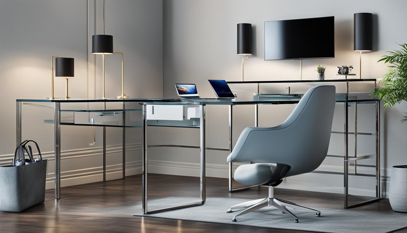 Taming Wires Master Cable Management for Glass Desks