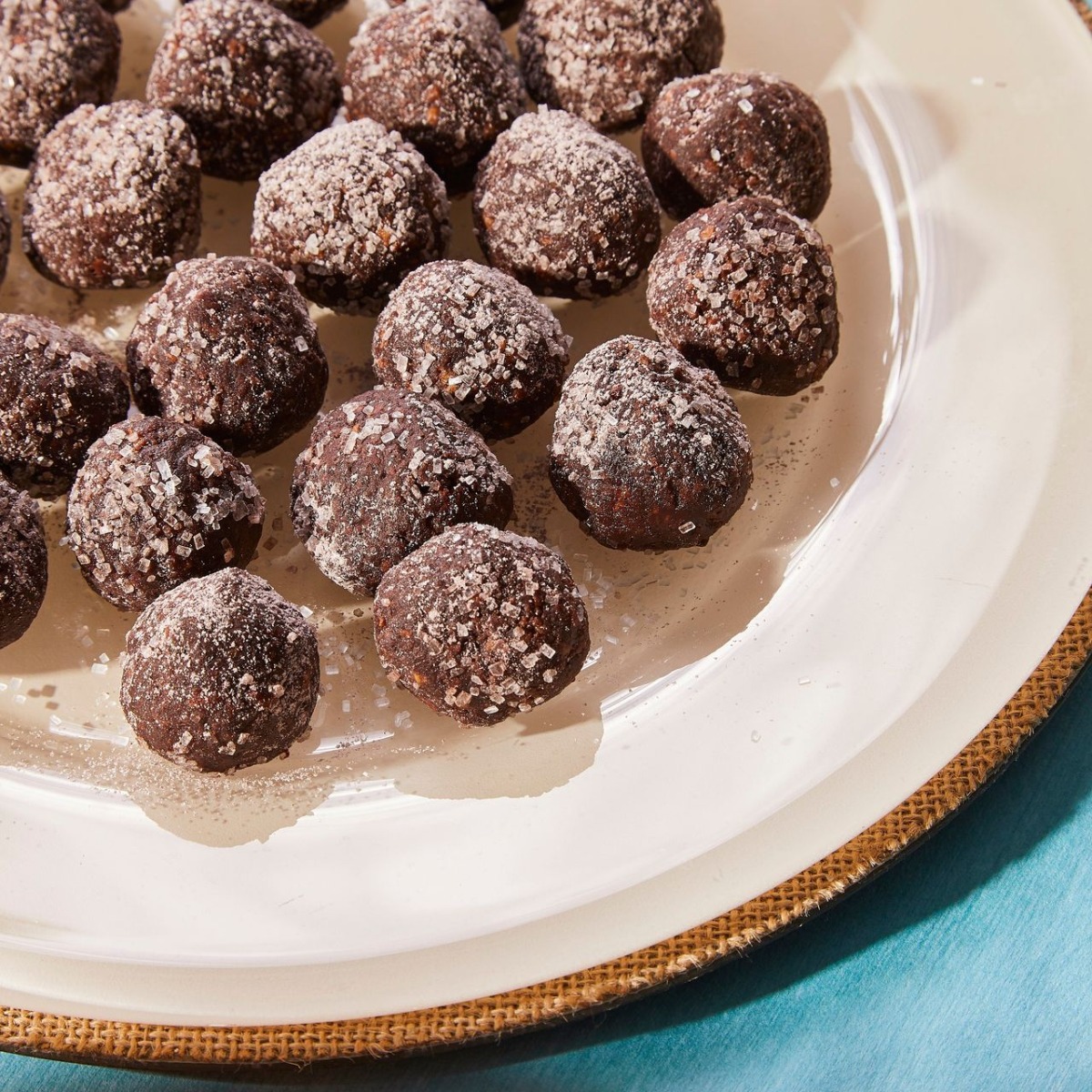 Spiced Rum Balls Bergeron Pecans Louisiana Pecan Company