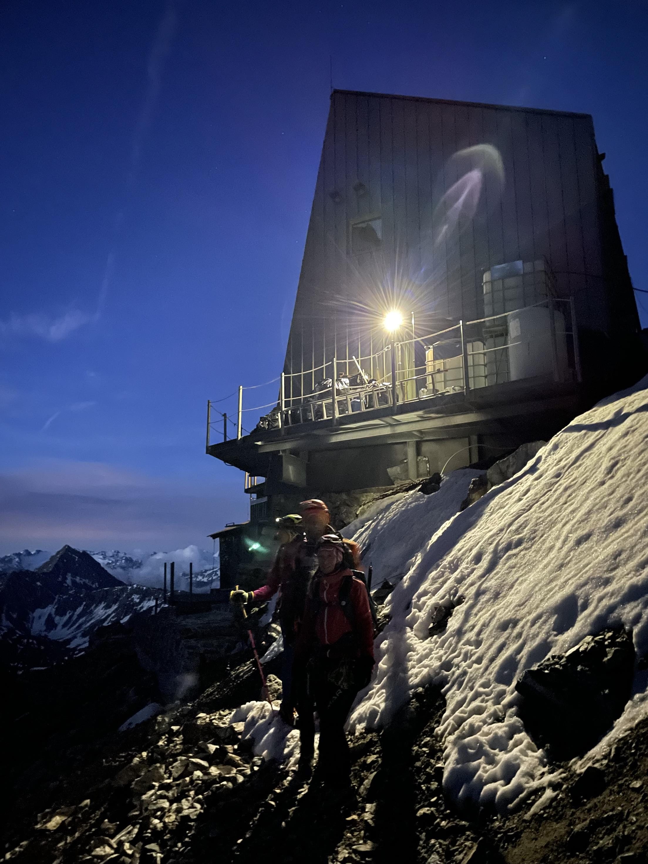 Mont Blanc Überschreitung Am Papstweg von Süd nach Nord