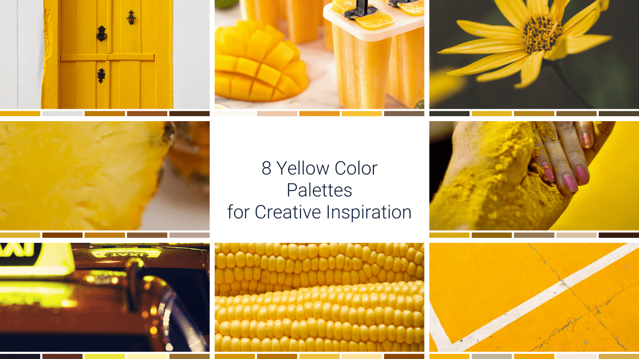 8 Yellow Color Palettes for Daily Creative Inspiration Bergh Consulting