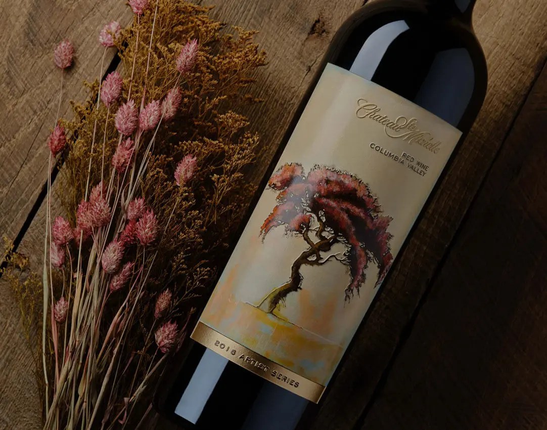 Chateau Ste. Michelle Bergin Glass Screen Printing & Etching