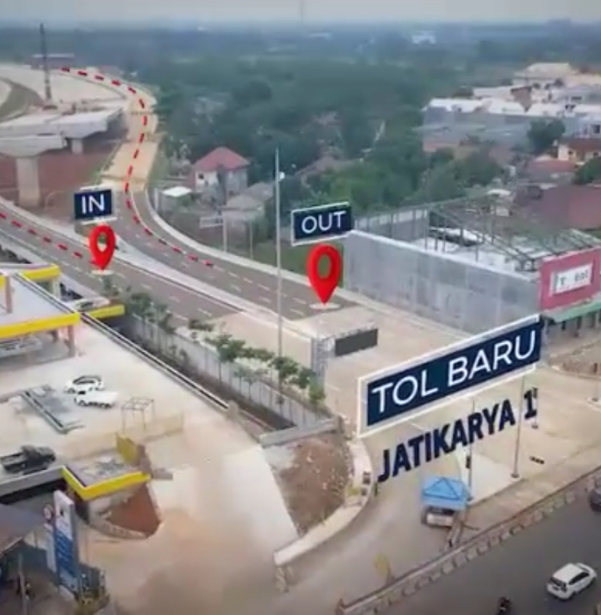 Sudah Semakin Rapi Yah Gerbang Tol Jatikarya 1. Kapan Kita Boleh Masuk Yah? – Berita Cibubur