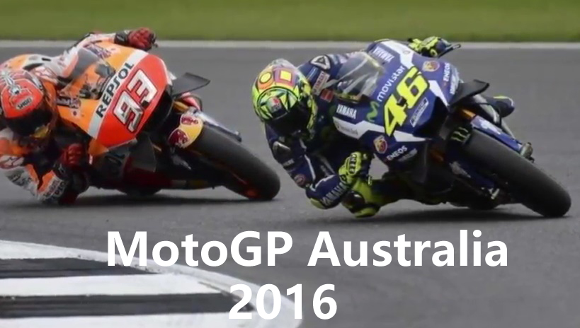 Hasil MotoGP Australia 2016 Marc Marquez Jatuh , Valentino Rossi
